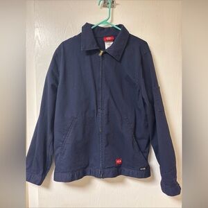 Vintage Dickies Full Zip Blue Workwear Style Jacket Mens size L